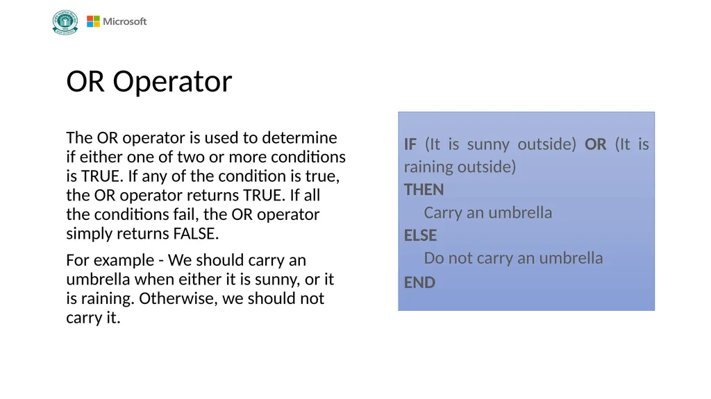Introduction to Coding Grade VI Version 1.0 - slide 32 of 46