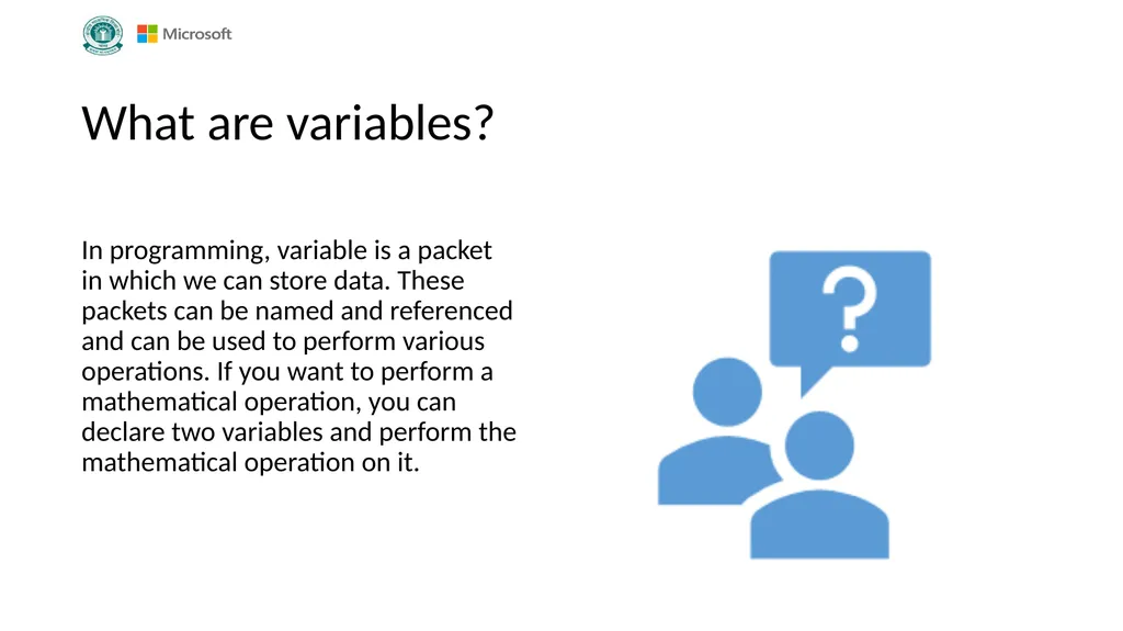 Introduction to Coding Grade VI Version 1.0 - slide 18 of 46