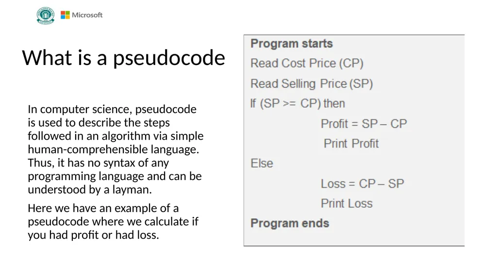 Introduction to Coding Grade VI Version 1.0 - slide 15 of 46