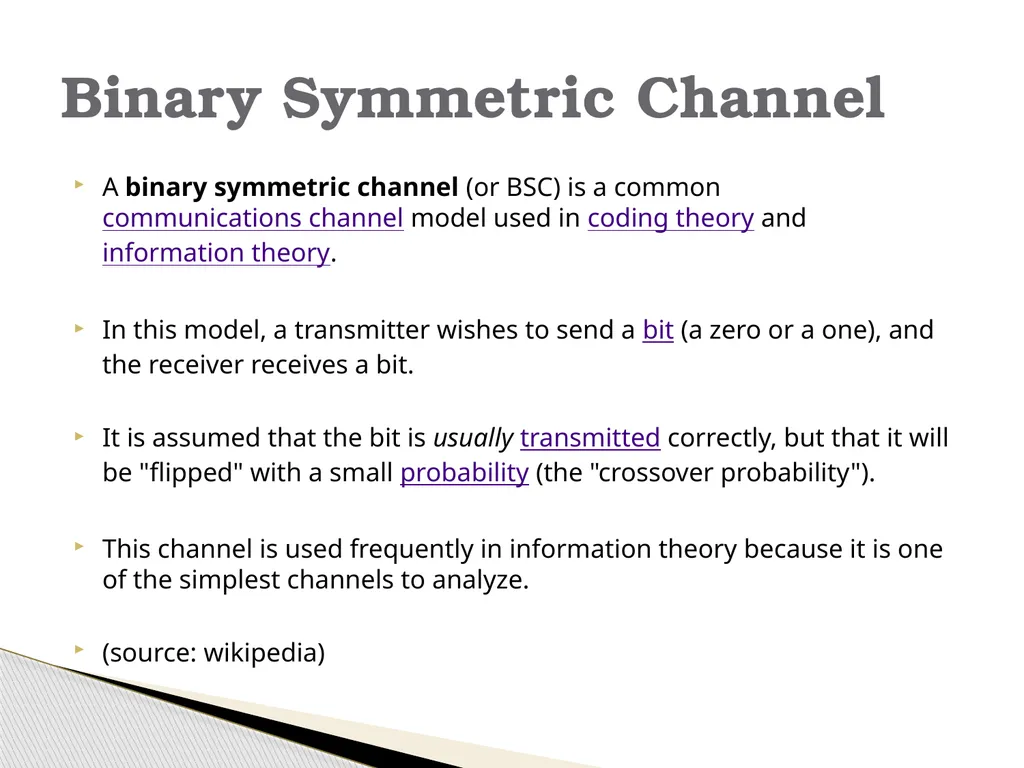 Information Theory & Coding… Module 6 What is - slide 19 of 52