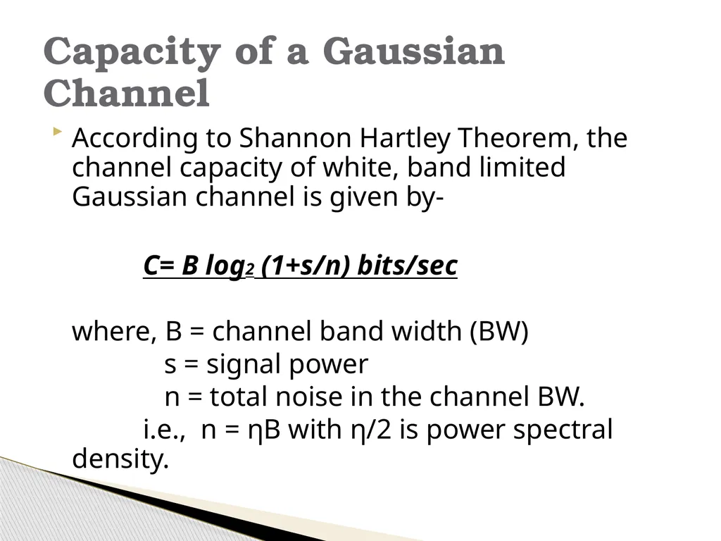 Information Theory & Coding… Module 6 What is - slide 49 of 52