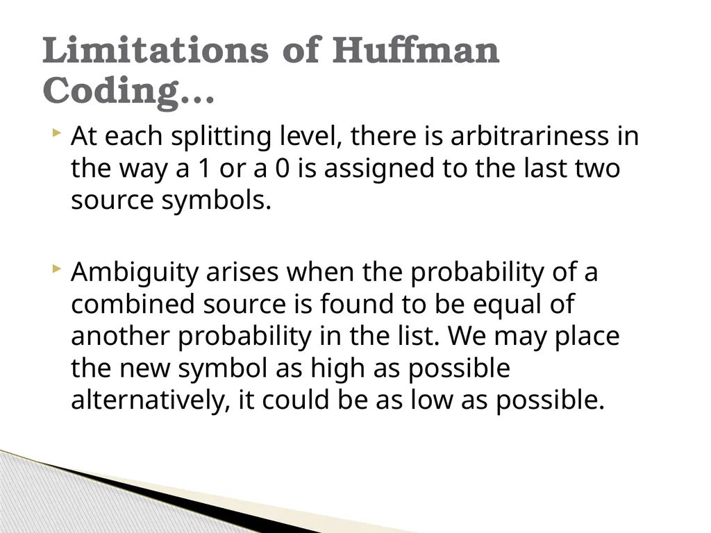 Information Theory & Coding… Module 6 What is - slide 40 of 52