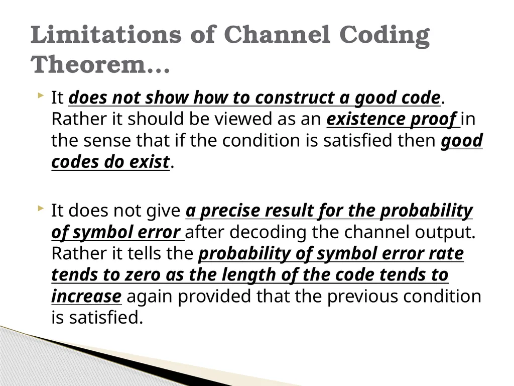 Information Theory & Coding… Module 6 What is - slide 47 of 52