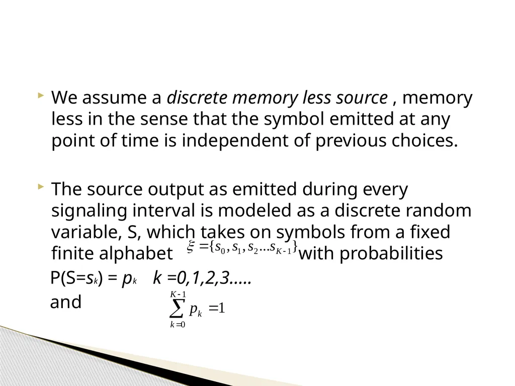 Information Theory & Coding… Module 6 What is - slide 6 of 52
