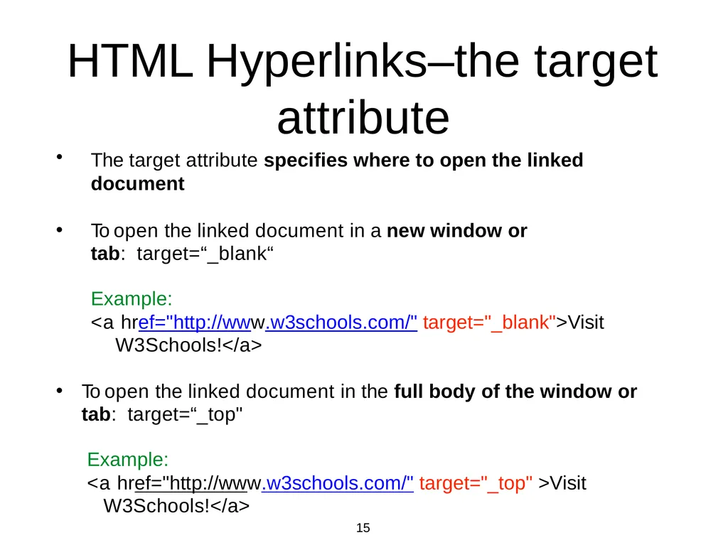 Introduction to Web Programming Lecture 2: - slide 15 of 27
