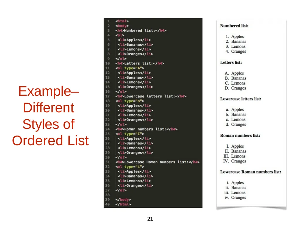 Introduction to Web Programming Lecture 2: - slide 21 of 27