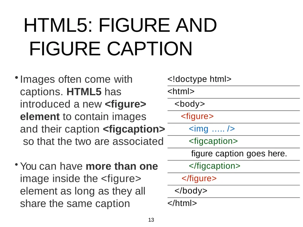 Introduction to Web Programming Lecture 2: - slide 13 of 27