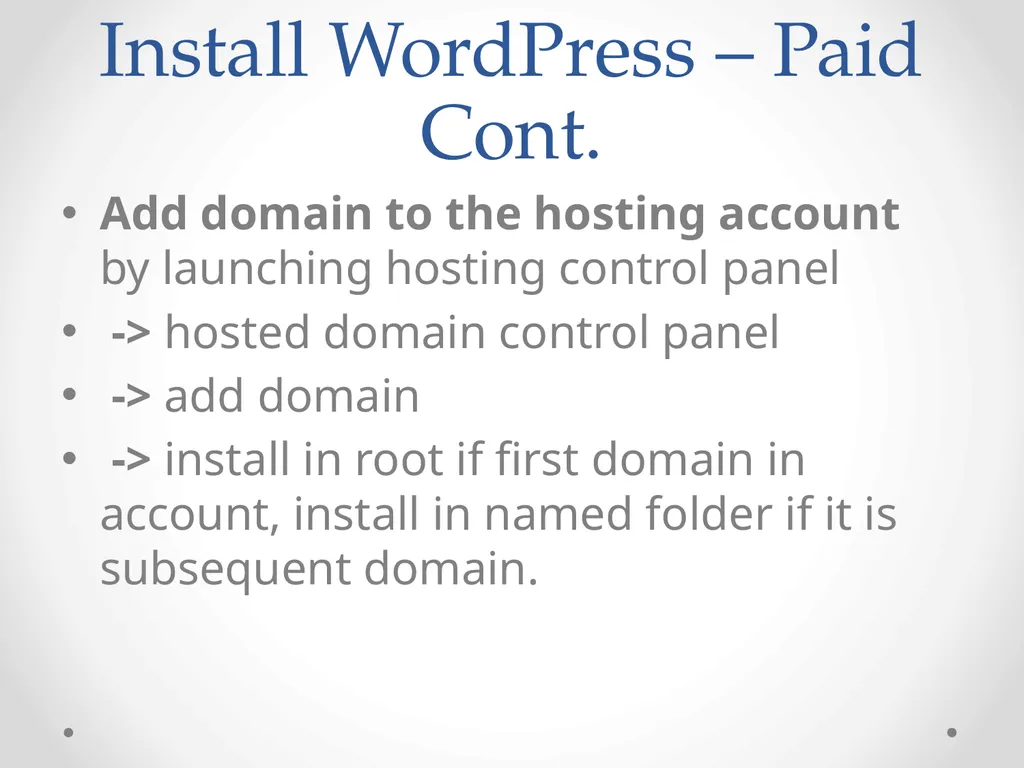 WordPress Web Development An introduction to small - slide 14 of 23