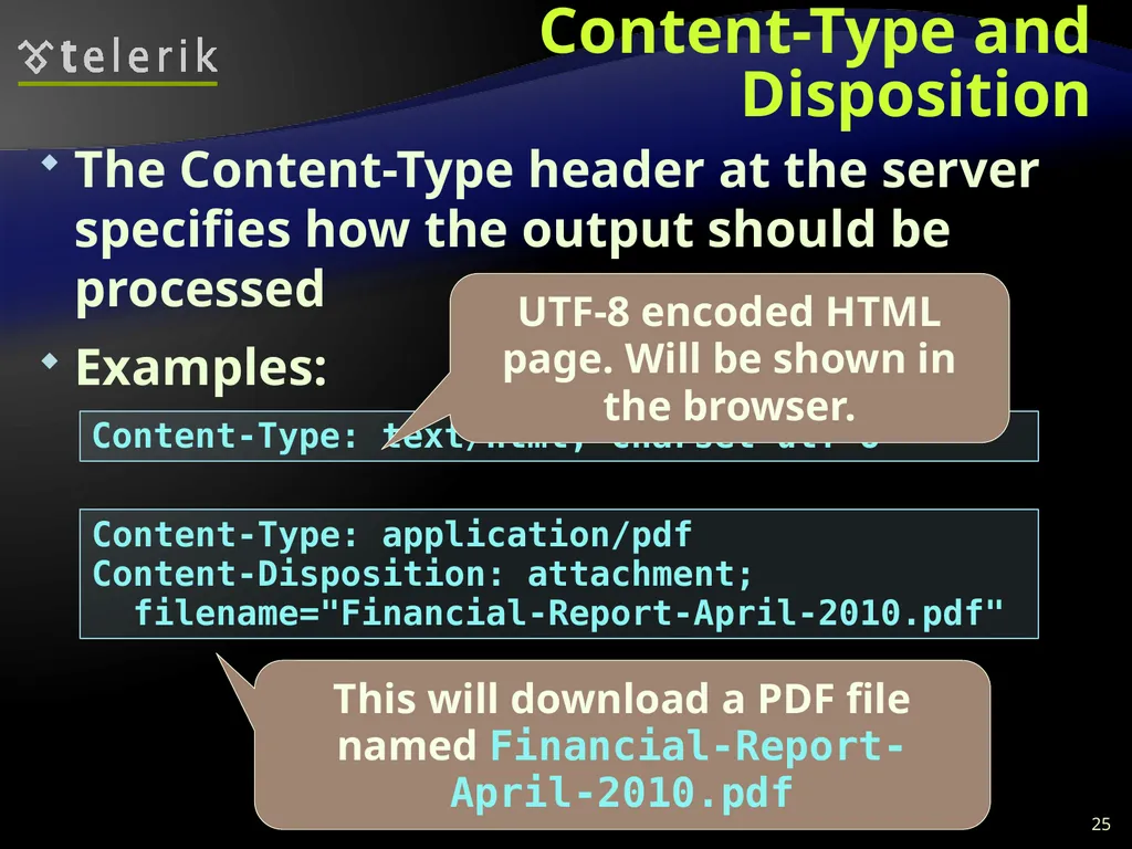 Web Technologies Basics WWW, HTTP, GET, POST, - slide 25 of 35