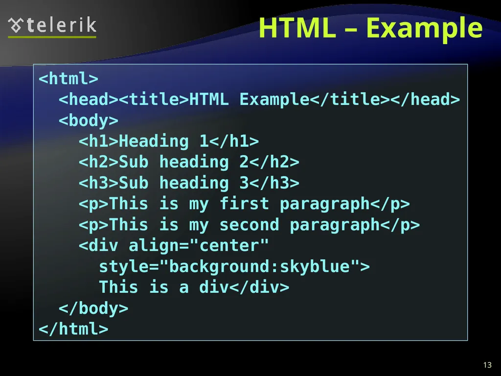 Web Technologies Basics WWW, HTTP, GET, POST, - slide 13 of 35