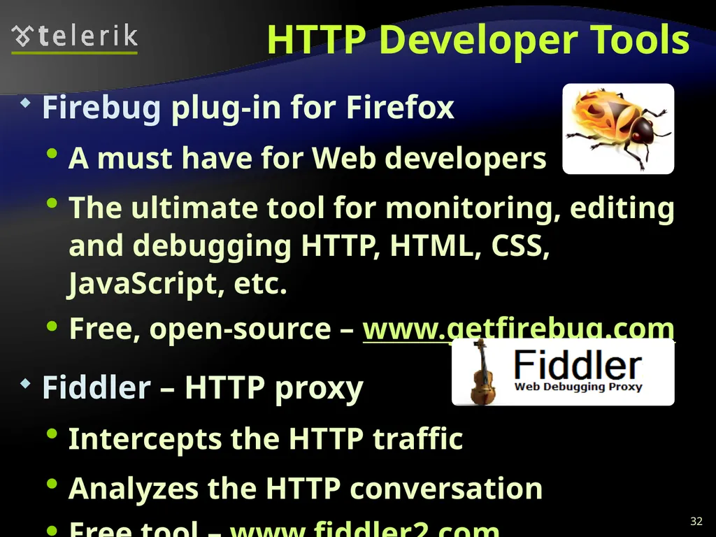 Web Technologies Basics WWW, HTTP, GET, POST, - slide 32 of 35