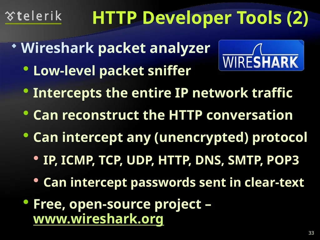 Web Technologies Basics WWW, HTTP, GET, POST, - slide 33 of 35