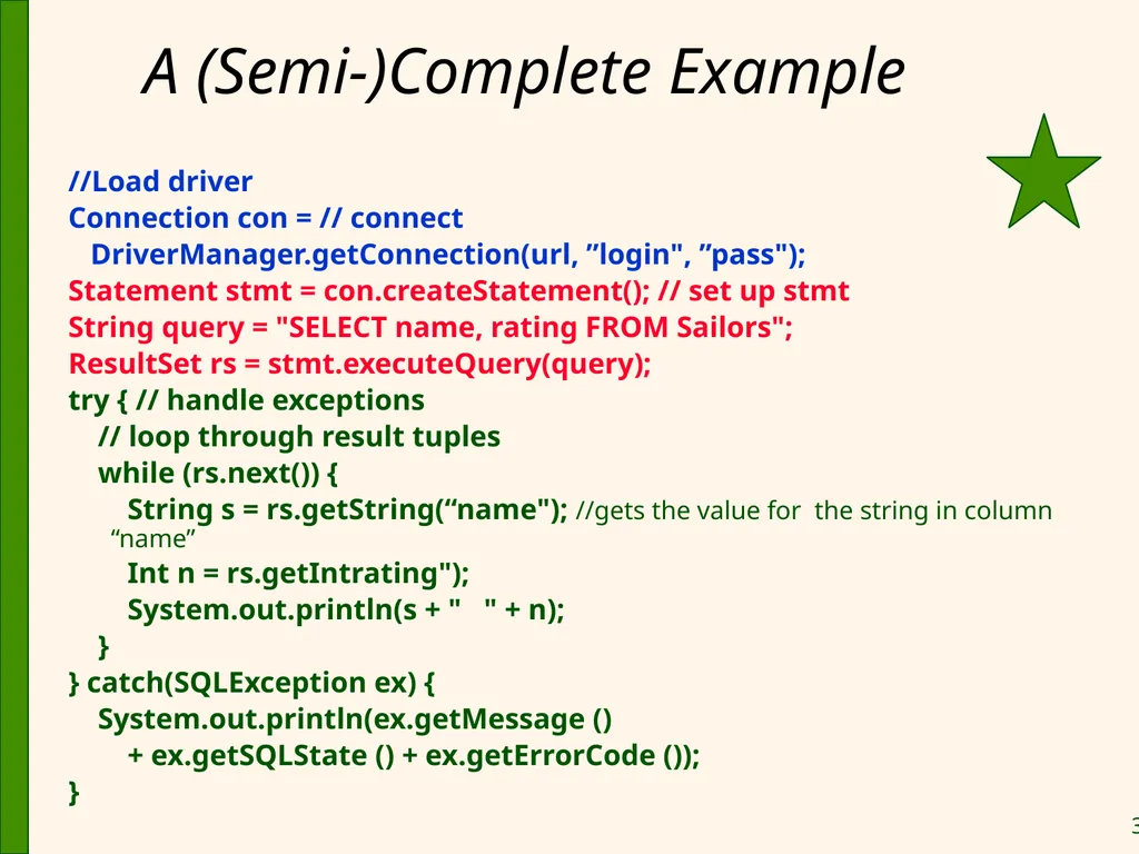 Database Application Development Chapter 6 Some - slide 36 of 75