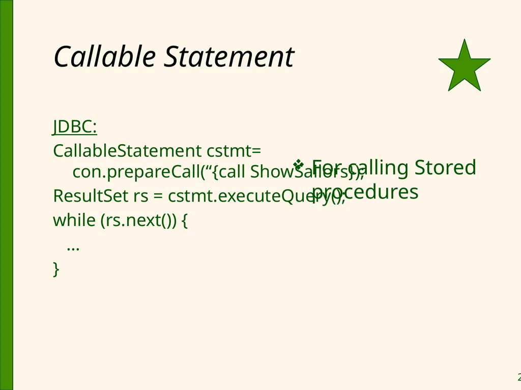 Database Application Development Chapter 6 Some - slide 29 of 75