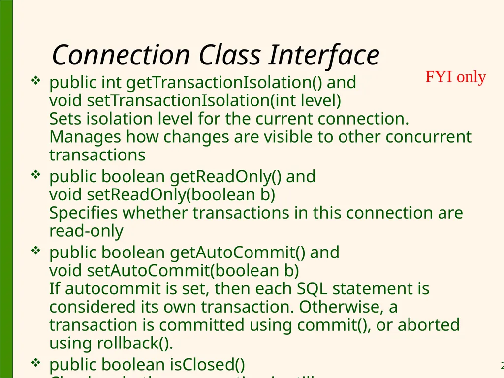 Database Application Development Chapter 6 Some - slide 23 of 75