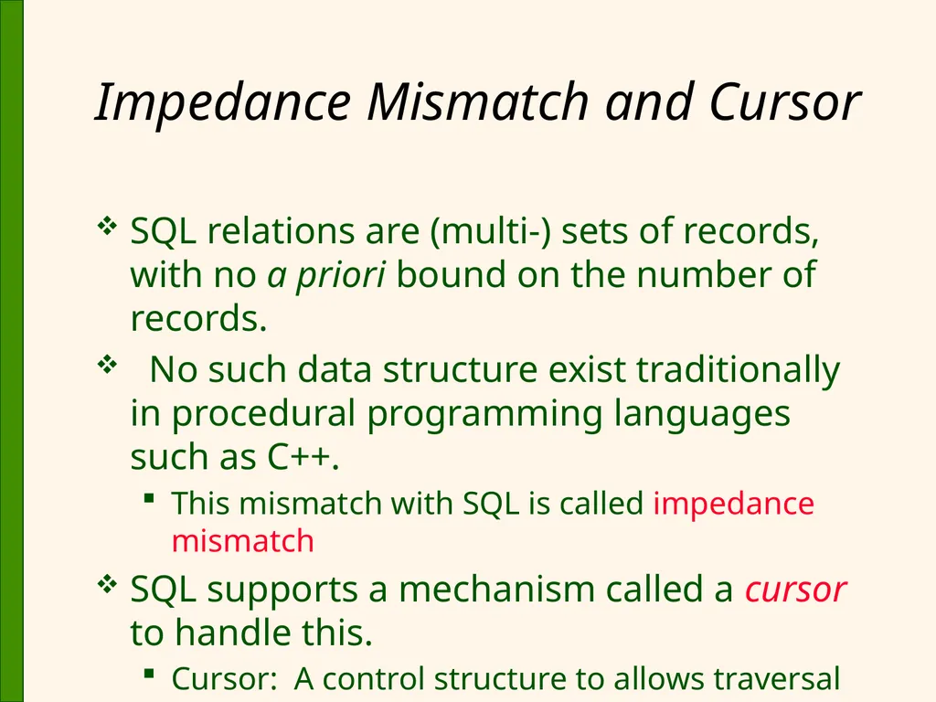 Database Application Development Chapter 6 Some - slide 8 of 75