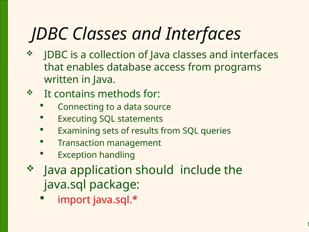 Database Application Development Chapter 6 Some - slide 18 of 75