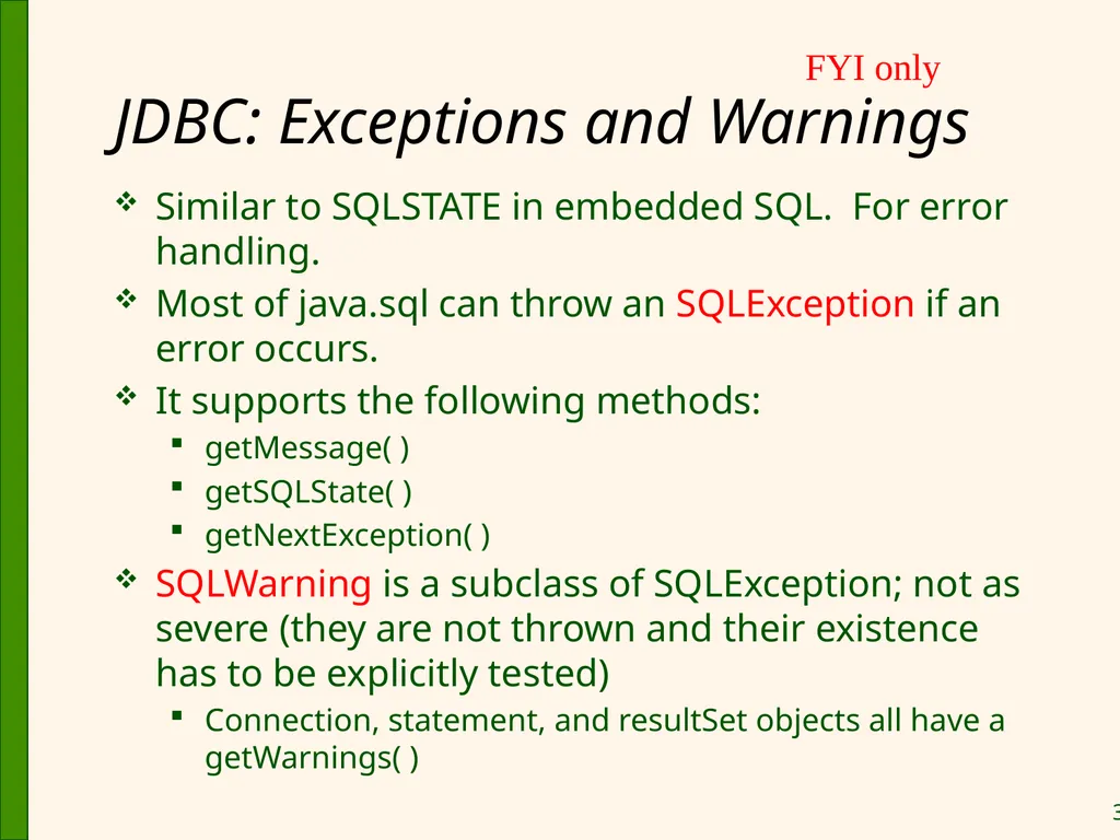 Database Application Development Chapter 6 Some - slide 32 of 75