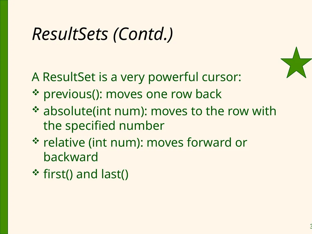 Database Application Development Chapter 6 Some - slide 30 of 75