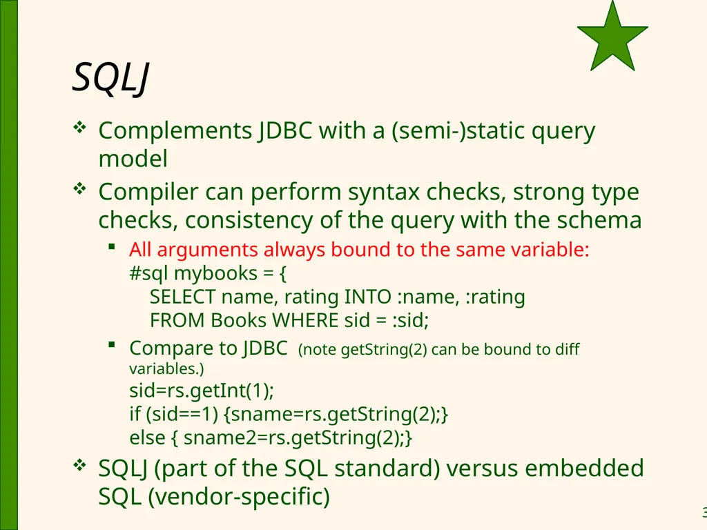 Database Application Development Chapter 6 Some - slide 38 of 75