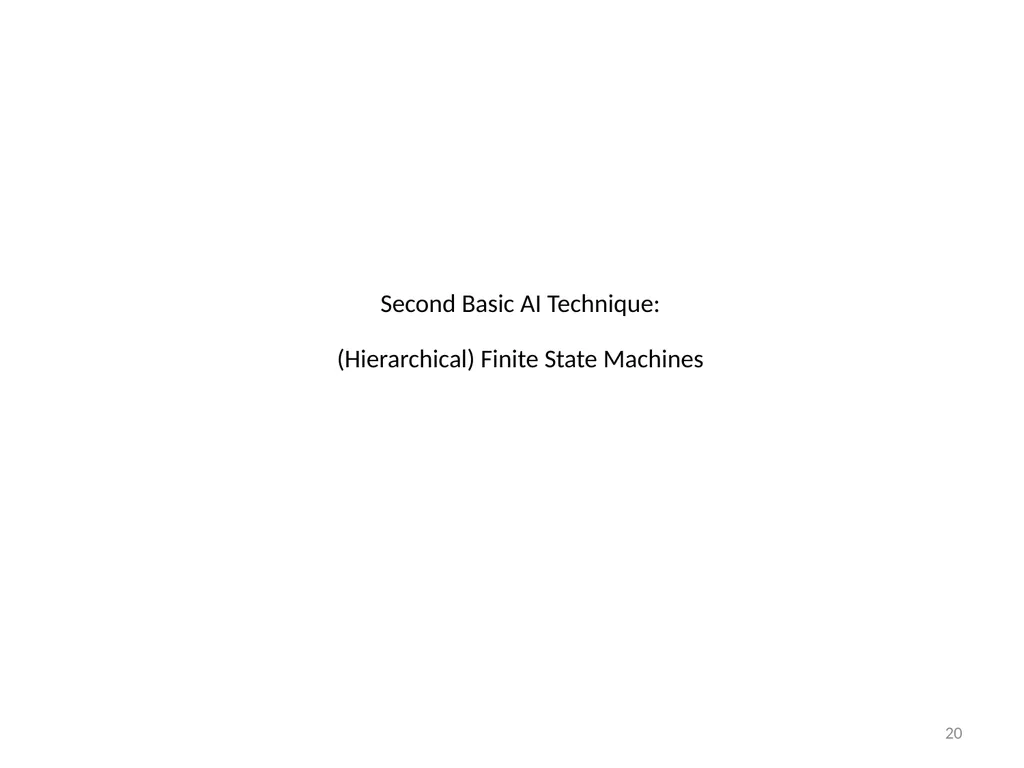 Basic Game AI IMGD 4000 With material from: Ian - slide 20 of 56