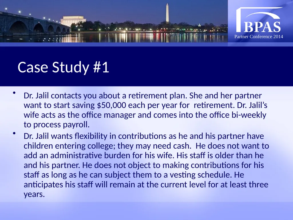 Exploring Special Plan Types MaryAnn Geary Senior - slide 24 of 35