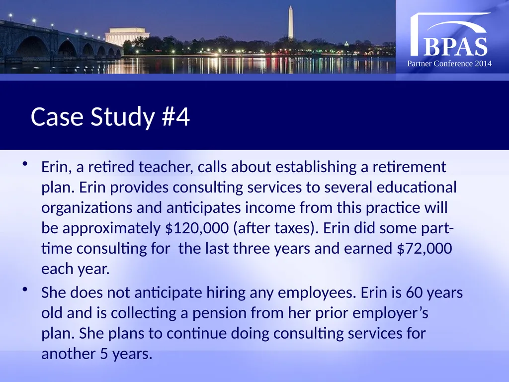Exploring Special Plan Types MaryAnn Geary Senior - slide 27 of 35