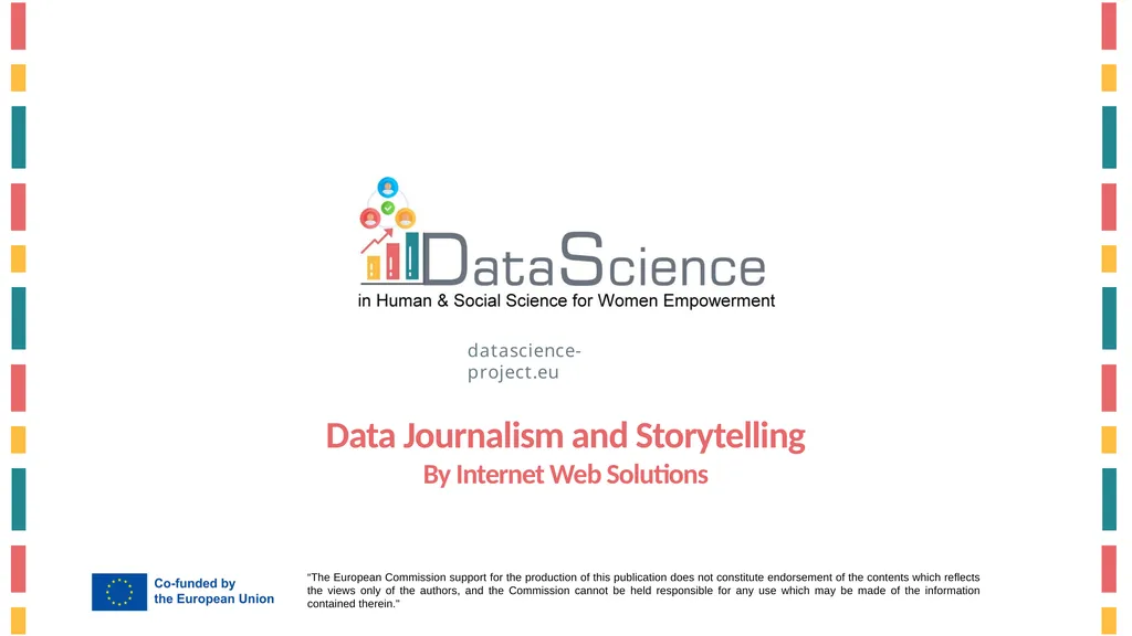 Data Journalism and Storytelling By Internet Web - slide 1 of 20