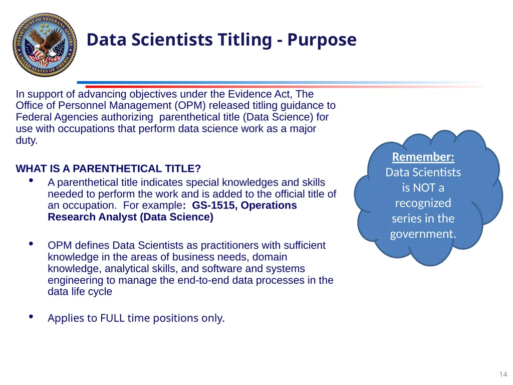 Data Scientists and Data Managers count in VA By - slide 14 of 21