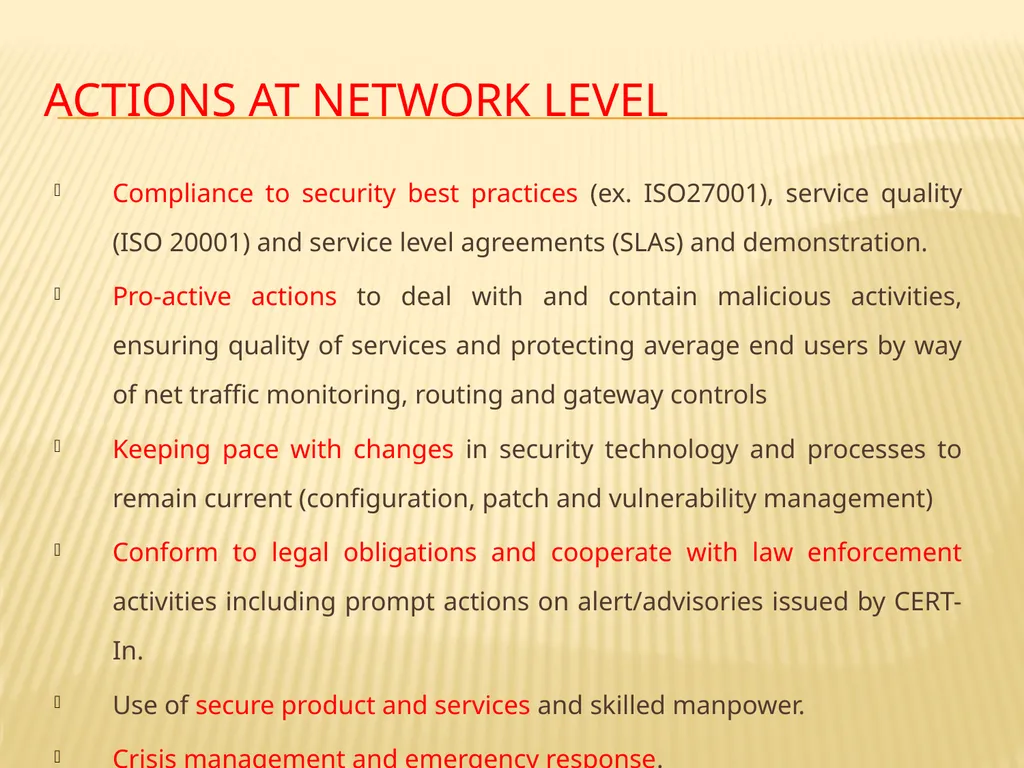 National Cyber Security Policy “For secure - slide 13 of 22