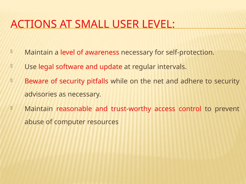 National Cyber Security Policy “For secure - slide 15 of 22
