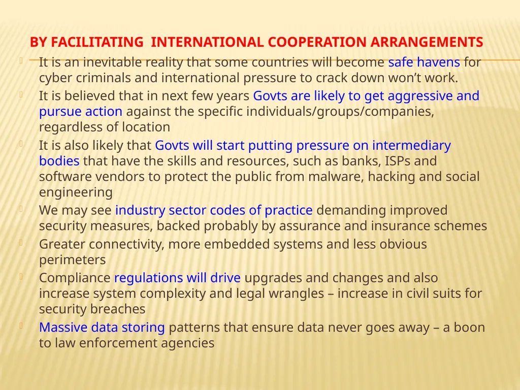 National Cyber Security Policy “For secure - slide 17 of 22