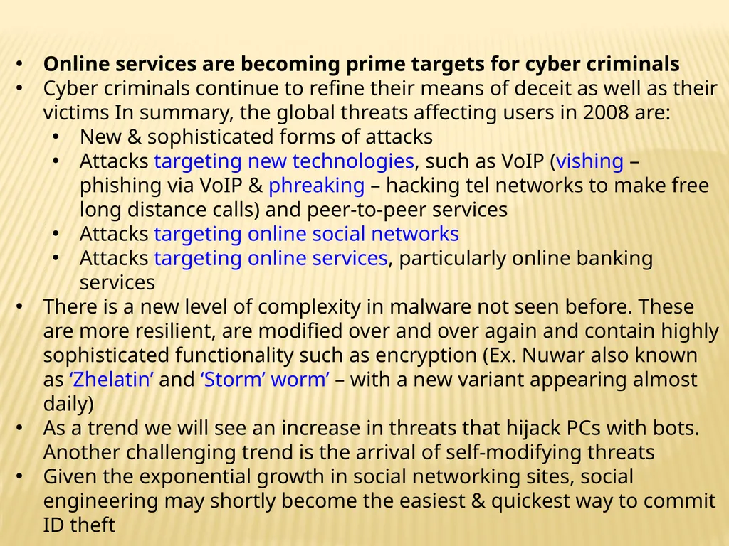 National Cyber Security Policy “For secure - slide 9 of 22