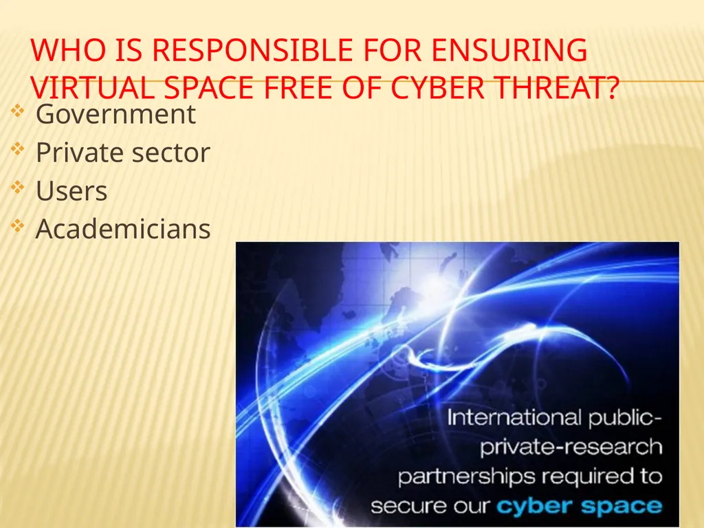 National Cyber Security Policy “For secure - slide 10 of 22