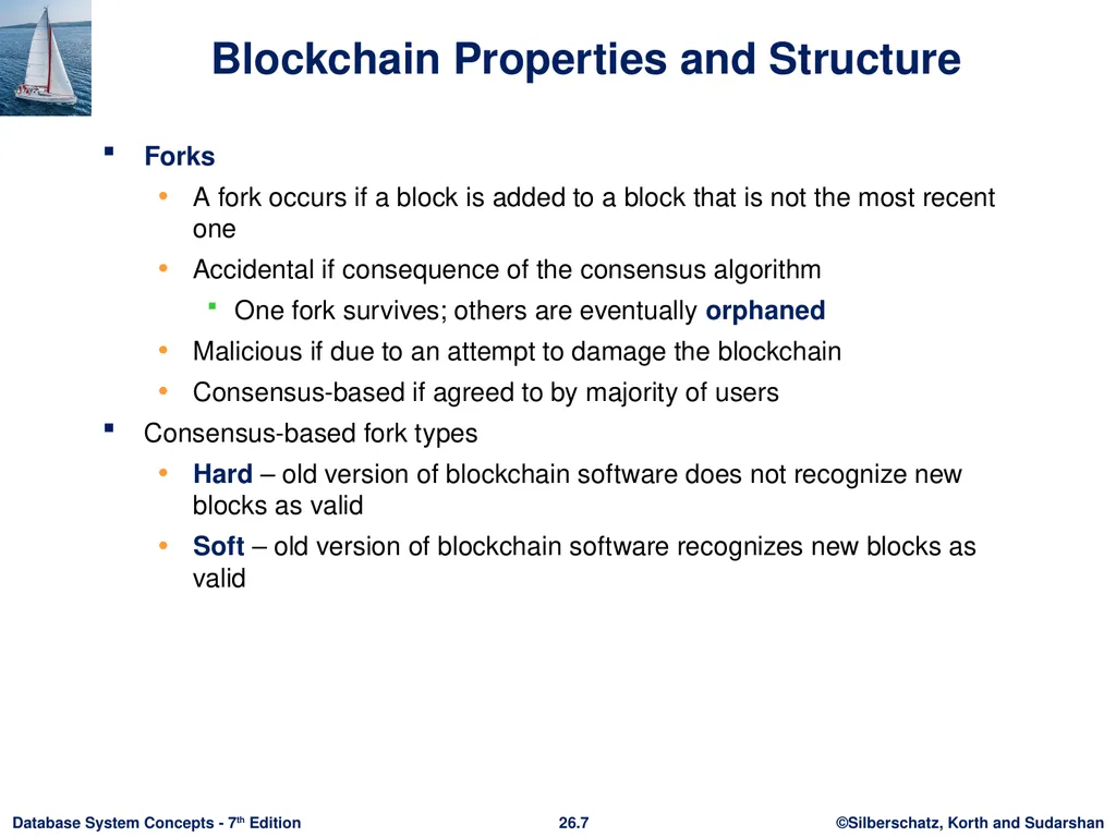 Chapter 26: Blockchain Databases Outline Overview - slide 7 of 21