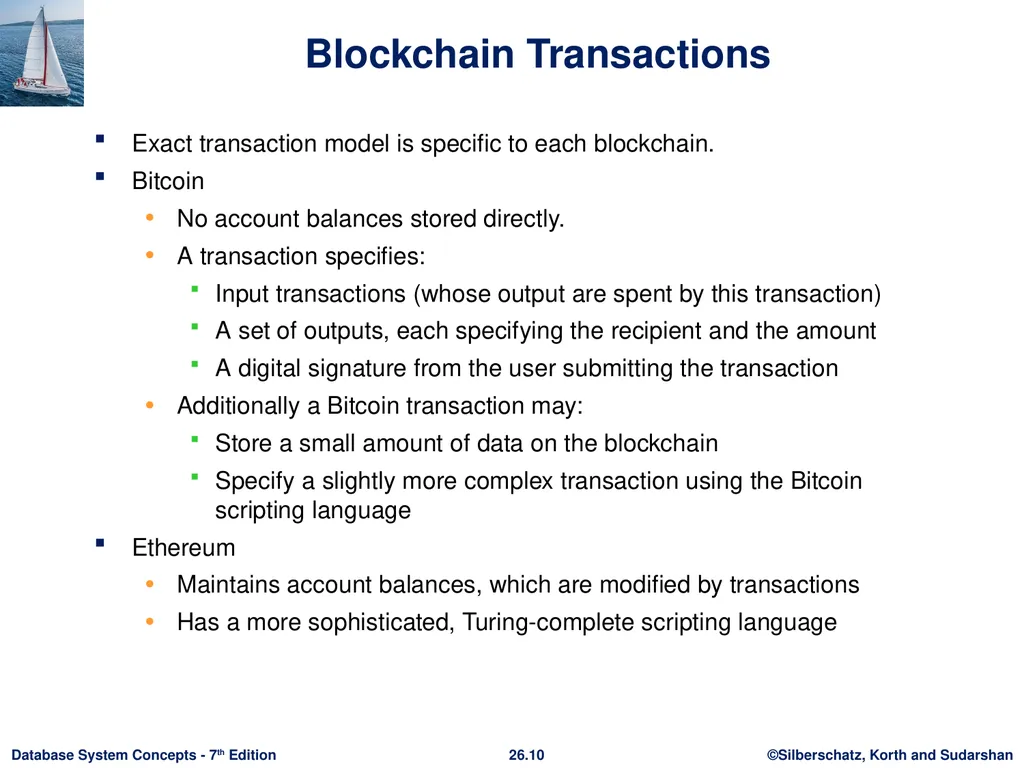 Chapter 26: Blockchain Databases Outline Overview - slide 10 of 21