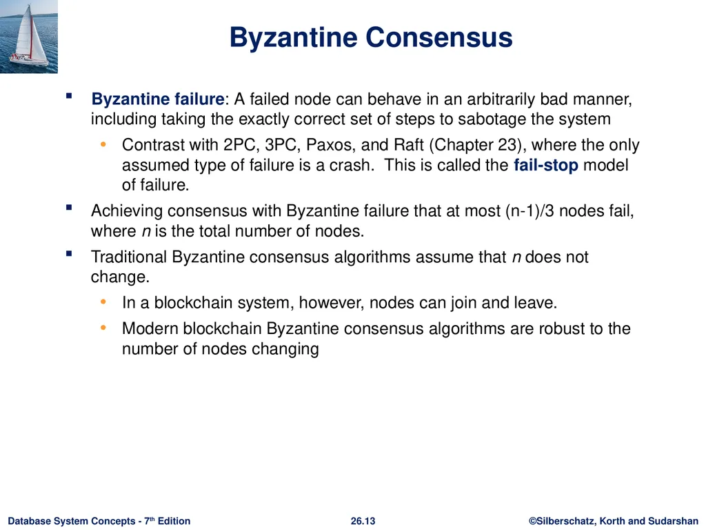 Chapter 26: Blockchain Databases Outline Overview - slide 13 of 21