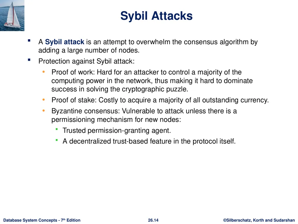 Chapter 26: Blockchain Databases Outline Overview - slide 14 of 21