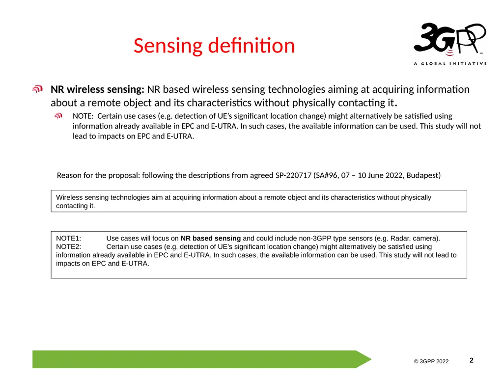 Discussion on the definition and KPIs for - slide 2 of 5
