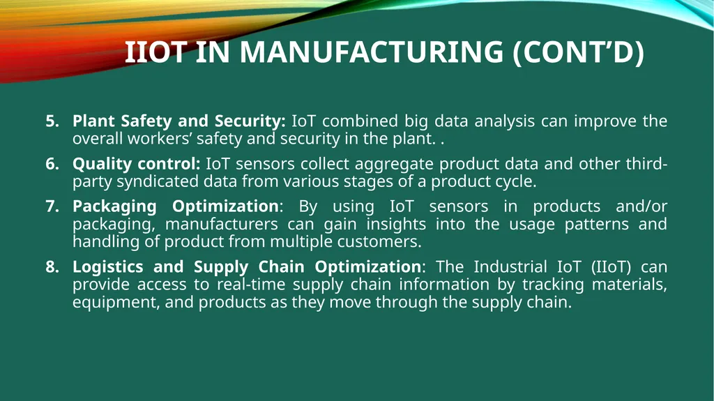 Emerging Trends in IoT (Internet of things) By - slide 5 of 9