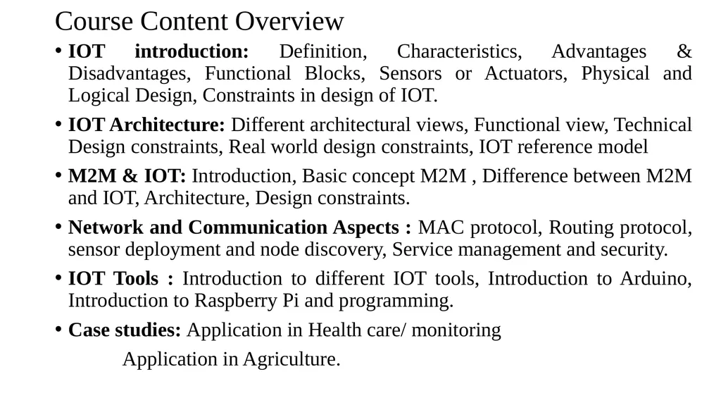 Internet of Things Dr(Mrs)G.P.Halde Assistant - slide 11 of 18