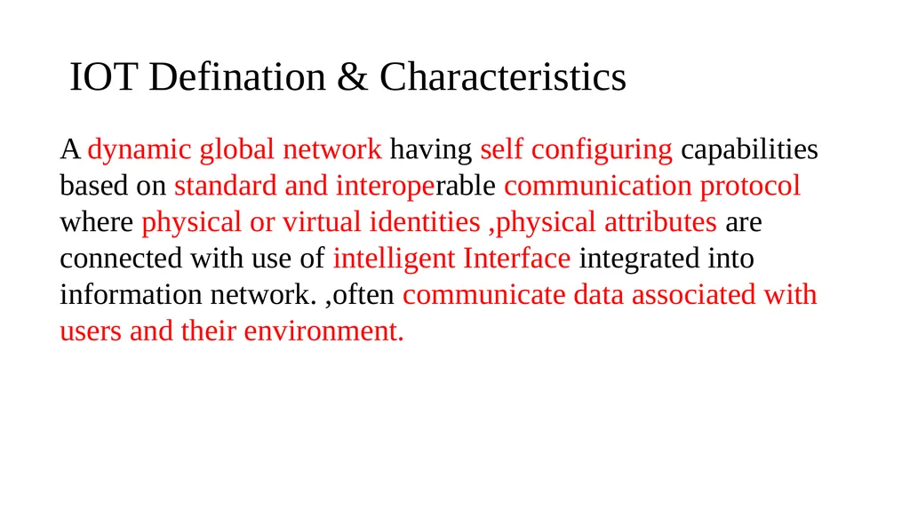 Internet of Things Dr(Mrs)G.P.Halde Assistant - slide 12 of 18