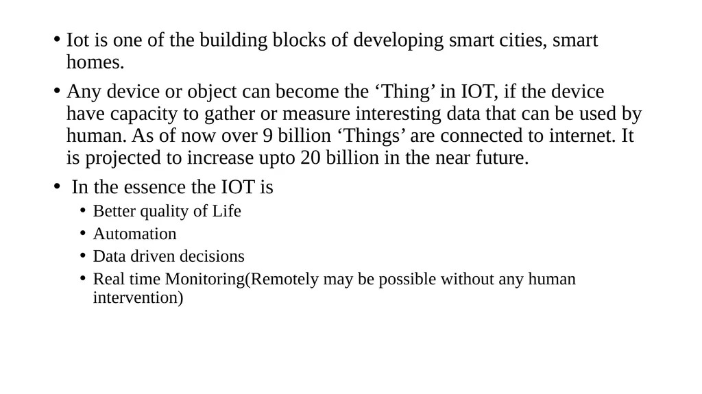 Internet of Things Dr(Mrs)G.P.Halde Assistant - slide 4 of 18