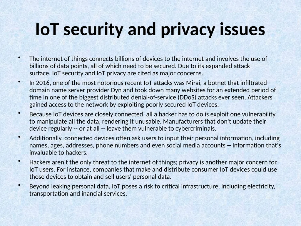 Internet Of Things(IoT): What is the internet of - slide 11 of 11