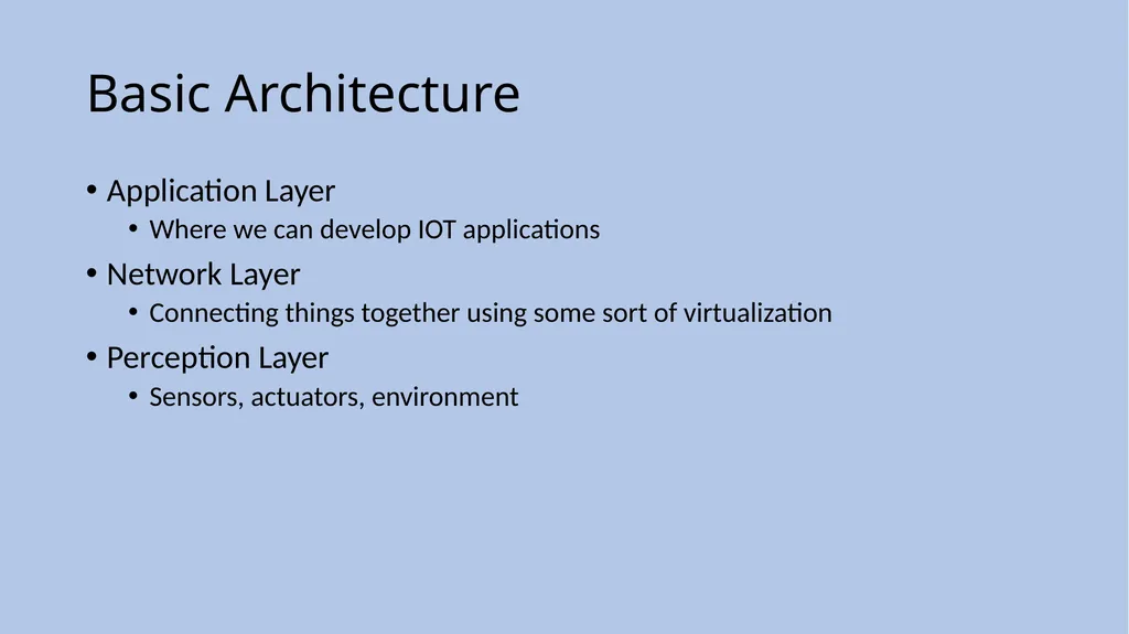INTERNET OF THINGS (IoT) Dr. John P. Abraham - slide 8 of 22