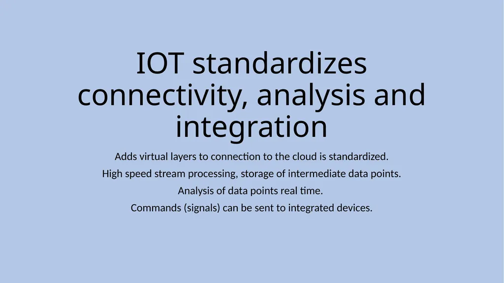 INTERNET OF THINGS (IoT) Dr. John P. Abraham - slide 6 of 22