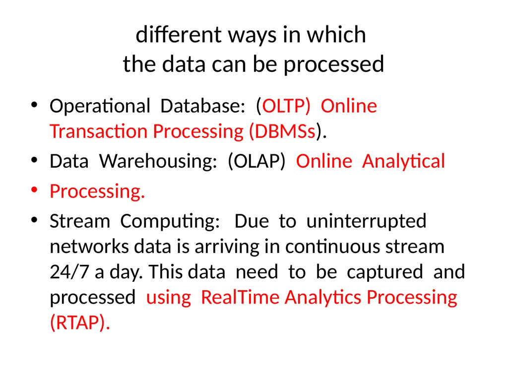 Big DATA What is Big Data? huge data is generated - slide 7 of 17
