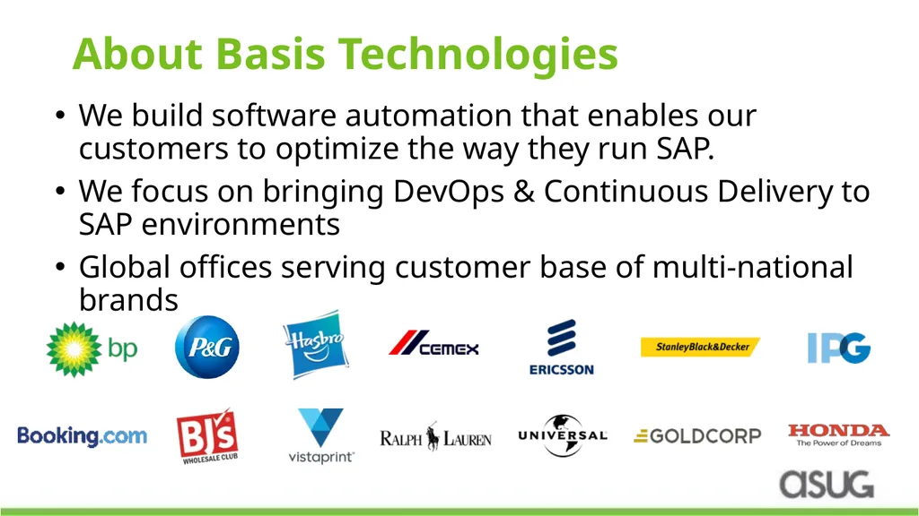 DevOps Automation for SAP: How a leading - slide 17 of 19