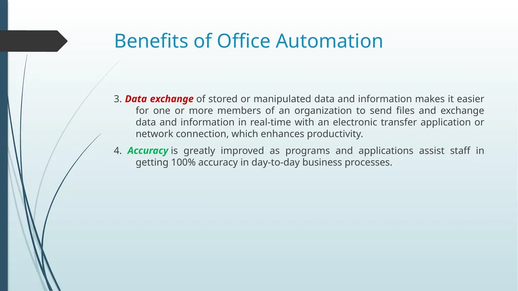 Office Automation Tools Unit-1 Office Automation - slide 6 of 26
