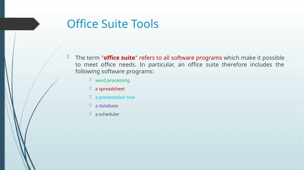 Office Automation Tools Unit-1 Office Automation - slide 3 of 26